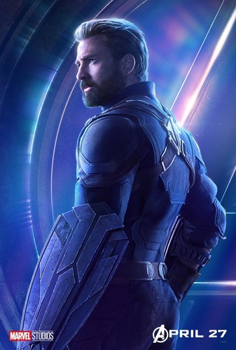 Poster A2 Vengadores Avengers Infinity War Capitan America Captain America