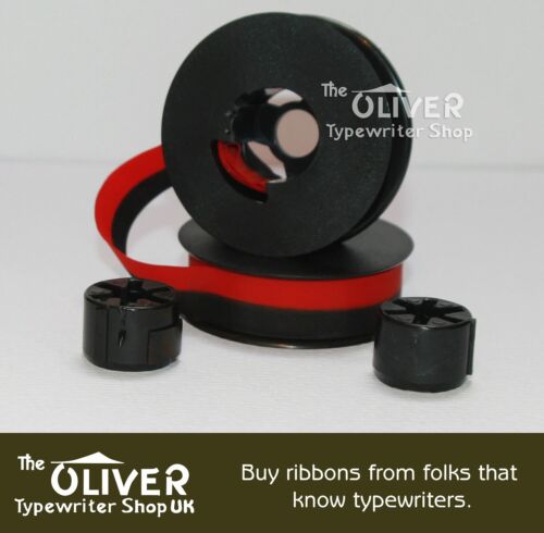 black or black and red Remington Noiseless Typewriter Ribbon, *High Quality* 