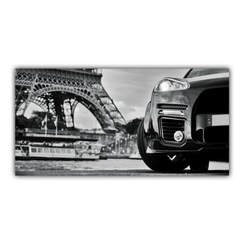 Porsche Tableau Poster Décoration Photo Cayenne Tour Eiffel 4x4 France ARIMAJE 