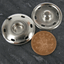 2 couleurs presse fermeture Presse rivets 34 MM 35 mm 42 mm énorme pressstuds Fasteners