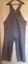 OshKosh-Vestbak-Classic-Engineer-Stripe-Denim-Bib-Overalls-46-x-29-PERFECT