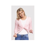 JUSTYOUROUTFIT Womens Ladies Fine Knit Cropped Tie Up Cardigan Stretchy Shrug