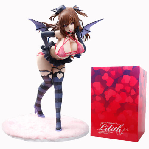 Anime Native Mataro Pink Cat Lilith 1//6 Scale PVC Action Figure 24cm New In Box