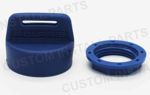 Blue ATV Scrambler Key Cover Ignition Nut Switch fits Polaris 99-2019 Sportsman