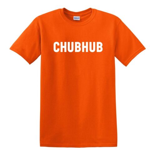 CHUBHUB GRUBHUB DELIVERY COURIER PARODY HUMOR FUNNY GAG COMICAL GIFT TEE T-SHIRT