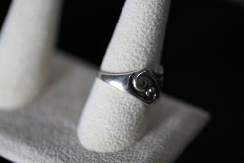 Vintage KABANA 925 Sterling Silver 4 ocean waves Ring Size 8.25 NEW Jewelry 