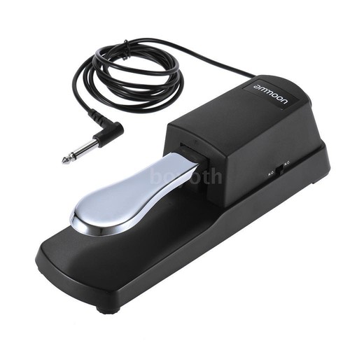 Electronic Keyboard Sustain Foot Pedal for Casio Yamaha Roland Digital Piano UK