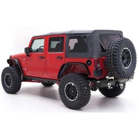 Soft Top for Jeep Wrangler JK 10-18 4 DR OEM Replacement Black Diamond 9085235