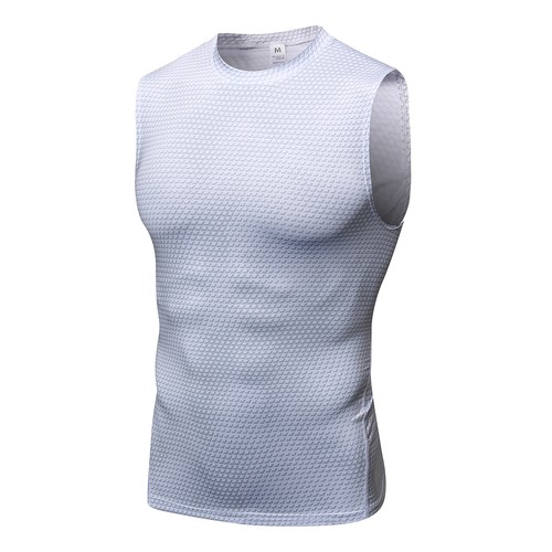 Viport Mens Compression Sleeveless Top Vest Base Layer Workout Running Fitness
