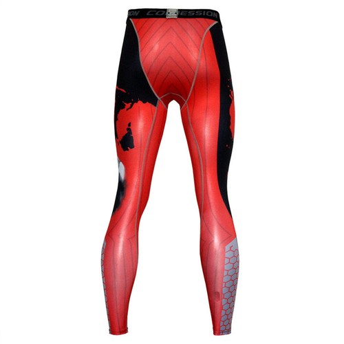 Herren Tights Sport Fitness Gym Jogging Hosen Trainingshose Leggings Leggins