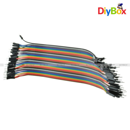 40PIN Dupont wire jumper cables 20cm 2.54MM male to male 1P-1P For Arduino D 
