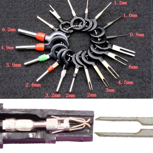3//6//11//18x Wire Terminal Removal Tool Car Electrical Wiring Crimp Connector Pin