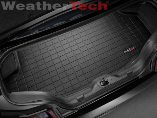 2005-2014 Black WeatherTech Cargo Liner Trunk Mat for Ford Mustang Coupe