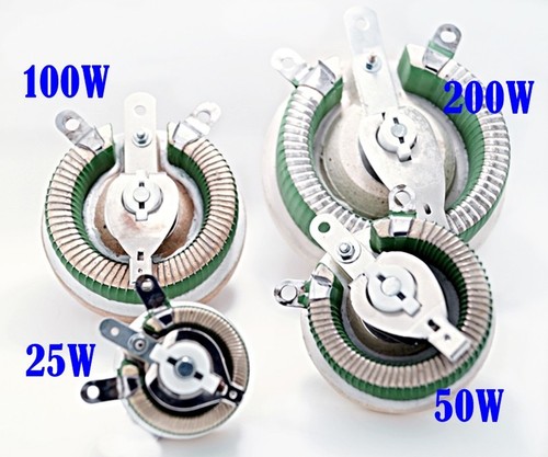 25W 150 Ohm Wirewound Potentiometer Power Rheostat Variable Resistor