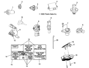 Polaris ASM-REGULATOR,VOLTAGE,BLK