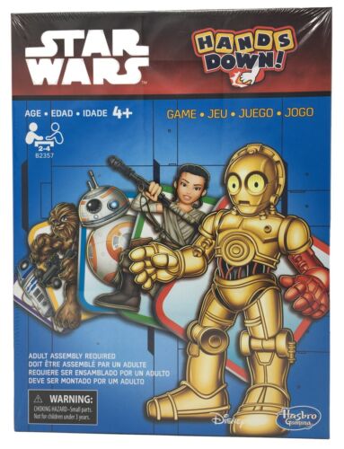 Disney Star Wars Game-Hasbro Gaming 2-4 Players//Ages 4+ HANDS DOWN NEW//Sealed