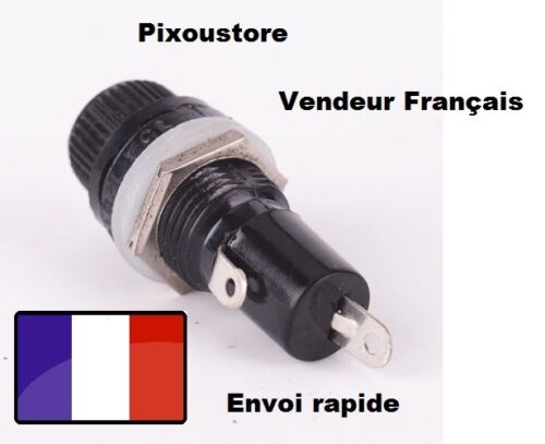 Neuf Support Porte-fusible 6x30mm AC 125V 250V 15A pour Chassis Panneau Voiture 