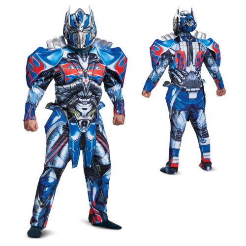 Para Hombre Disfraz De Transformers Optimus Prime Deluxe