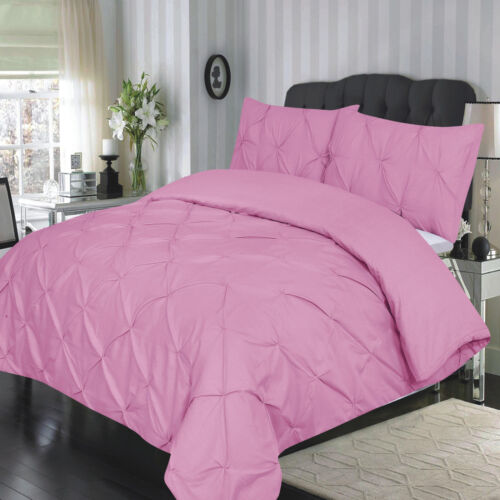 Diamond Alford Quilt Cover Bedding Set Pintuck DUVET COVER SET With Pillowcase 