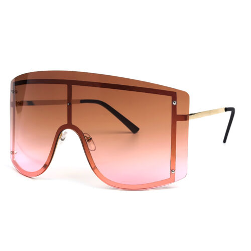 Unisex Oversized Sunglasses Women 2019 Fashion Outdoor Visor Shades Men Eyewear 