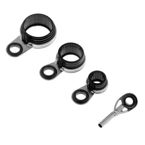 Details about / 8pcs Sea Fishing Rod Guides Rings Line Ring Rod Repair Kit for Rod Building