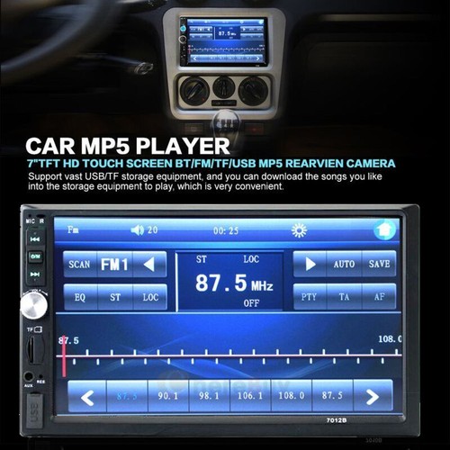 7/" Inch Car Stereo Radio HD Mp5 Player Touch Screen Bluetooth Radio 2din/&Camera