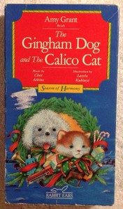 Rabbit-Ears-The-Gingham-Dog-and-the-Calico-Cat-Prev-Viewed-VHS-Amy-Grant