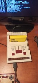 Nintendo Famicom Clone 64 Games Video Game Console Vintage VTG Rare Mario Tetris