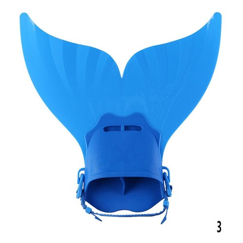 Swimming Kids Adults Mermaid Diving Monofin Swimmable Tails Fin Training Flipper