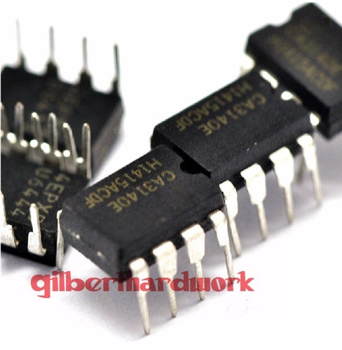 5pcs Ca3140Ez Ca3140E Operational Amplifier Dip-8 Straight Pin Component