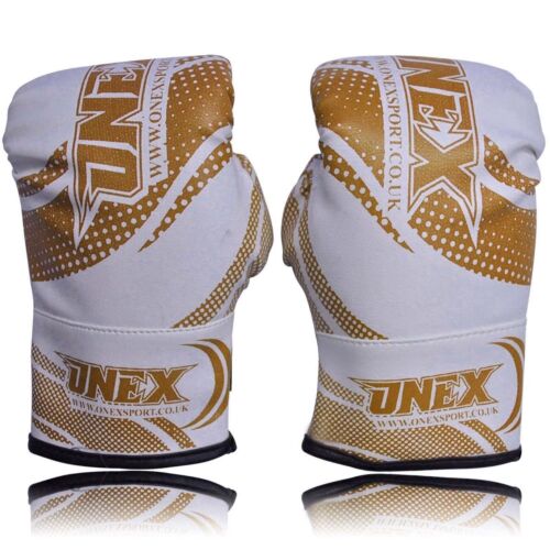 Kids Boxing Gloves Child Punching Sparring Kick Mitts MMA Junior Rex Leather