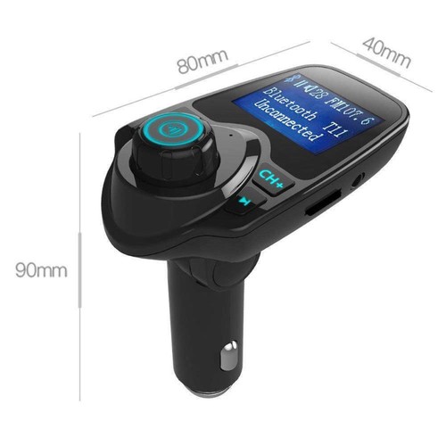 Bluetooth FM Transmitter VicTsing Radio Adapter MP3 Music Player USB Charger