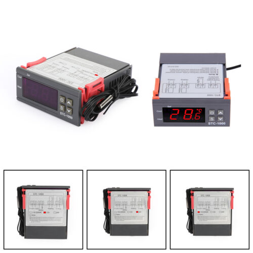 12V//24V//110V//220V STC-1000 Digital Temperature Controller Thermostat W//NTC B