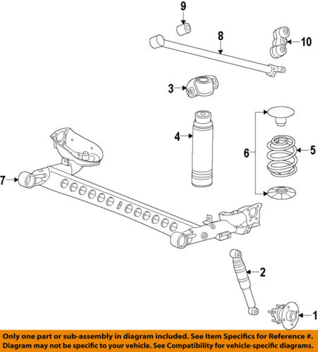 GM OEM Rear Suspension-Link Arm 13469509