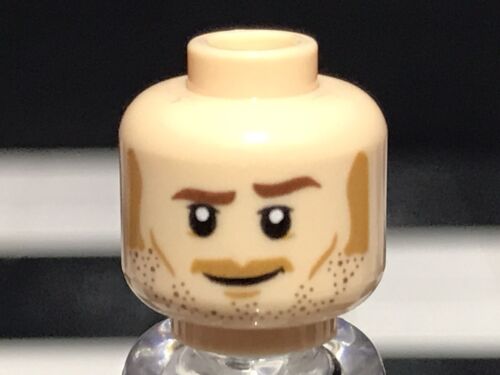 Guy Boy Lego Flesh Minifigure Head With Dual Face X1 Male Spare