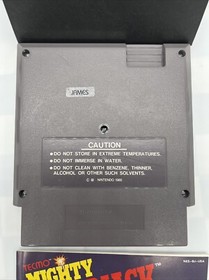 Mighty Bomb Jack Nintendo NES Authentic With Manual & Sleeve EXCELLENT