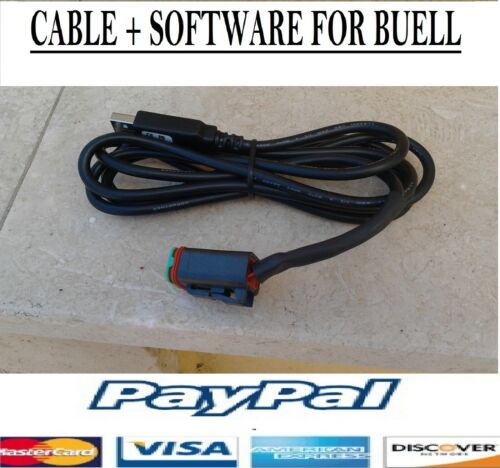 CAVO USB BUELL XB9S XB12S XB9R XB12R S1 TT LONG FIREBOLT ULYSSES CABLE RESET TPS