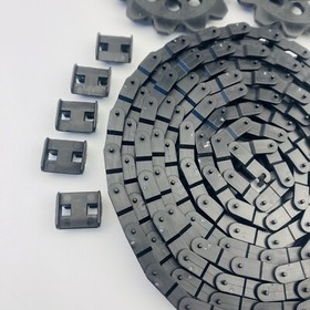 Micro Knex Small Chain 6' Feet, Gears, Guides K'nex Coasters - (Pre-Assembled)