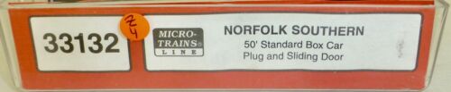 Micro Pat Line 33132 Norfolk Southern 3-tlg Set 50/' ST BOX CAR neuf dans sa boîte 1:160 #z04