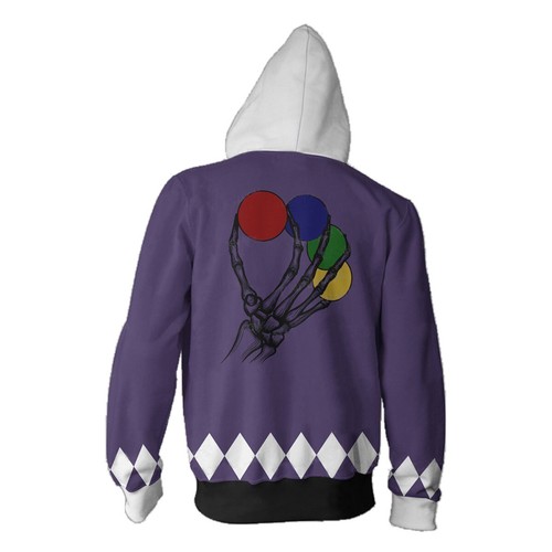 Black Butler Sweat à Capuche Homme Loisirs Fermeture éclair Veste Unisexe Sweat-shirt Costume Manteaux