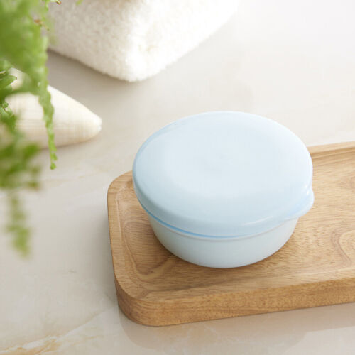 Color Soap Box Sealed Soap Case Round Travel Soap Holder Home Supplies