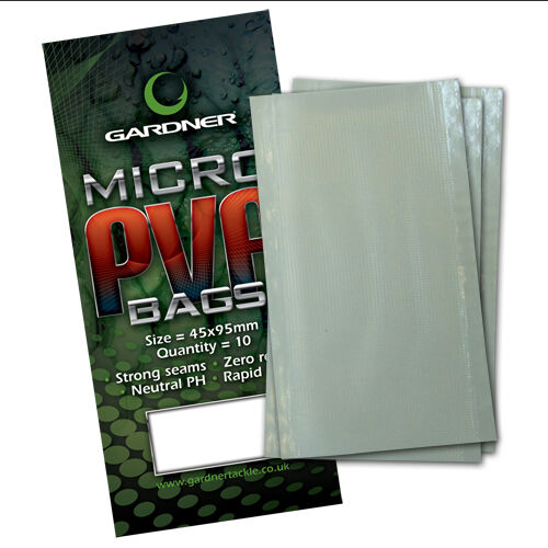 Various Sizes Details about   Gardner PVA Bags & Tubes Carp Fishing Tackle 