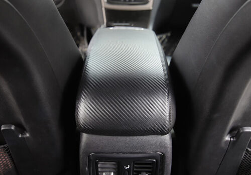 For Jeep Grand Cherokee 11-2021 Carbon Fiber Central Console Armrest Box Holster 
