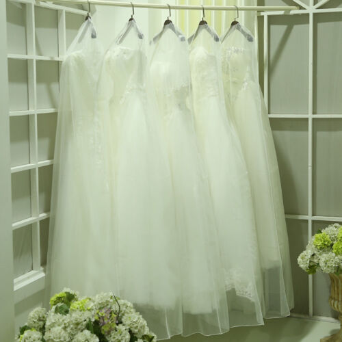 Bridal Wedding super Long Dress Suits Gown Garment Storage Bag Cover Protector 