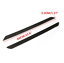 2pcs Carbon Fiber Car Door Scuff Plate Sill Cover Panel Step Protector Universal