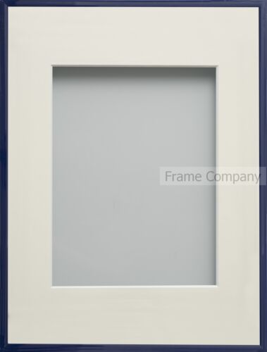 Frame Company Cranbrook Range Red or Blue Picture Photo  Frames With Mount 