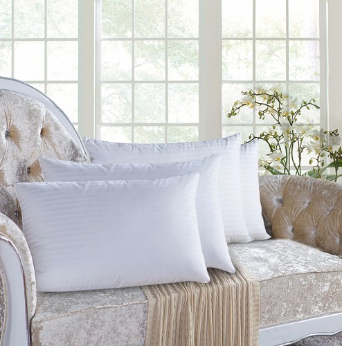 4-Pack Hypoallergenic Down-Alternative Super Soft Bed Pillows