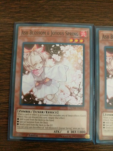 Ash Blossom /& Joyous Spring Common 1st Ed Near Mint SDSB-EN019