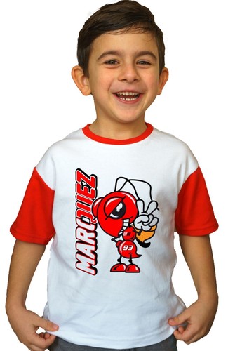 Marc Marquez 93 Kids Tee Shirt Honda Repsol Moto GP Ant Children Toddler New