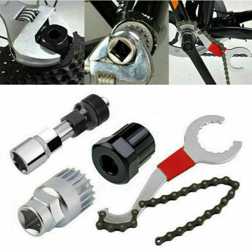 Bike Repair Kit Bicycle Removal Tool For Chain//Crank//Cassette//Freewheel Puller